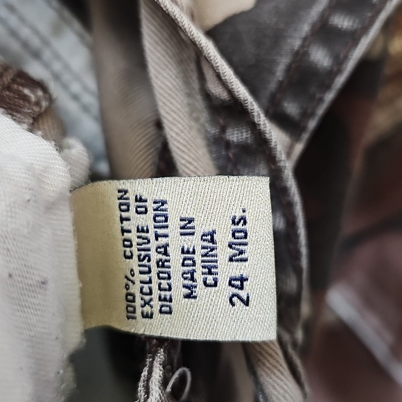 OshKosh Camo Overalls, 24 Months - Picture 6 of 8